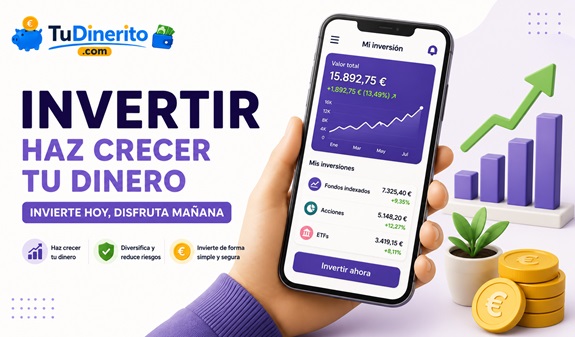 Gana dinero invirtiendo