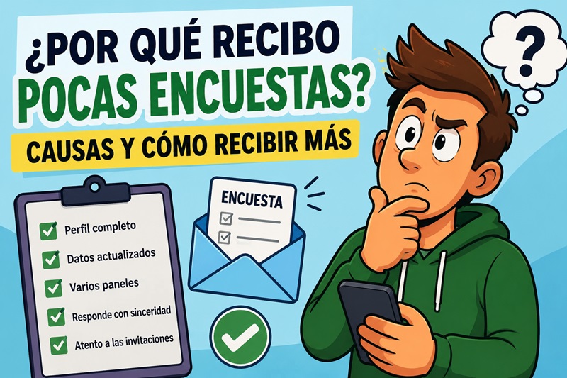 ¿Pocas encuestas?
