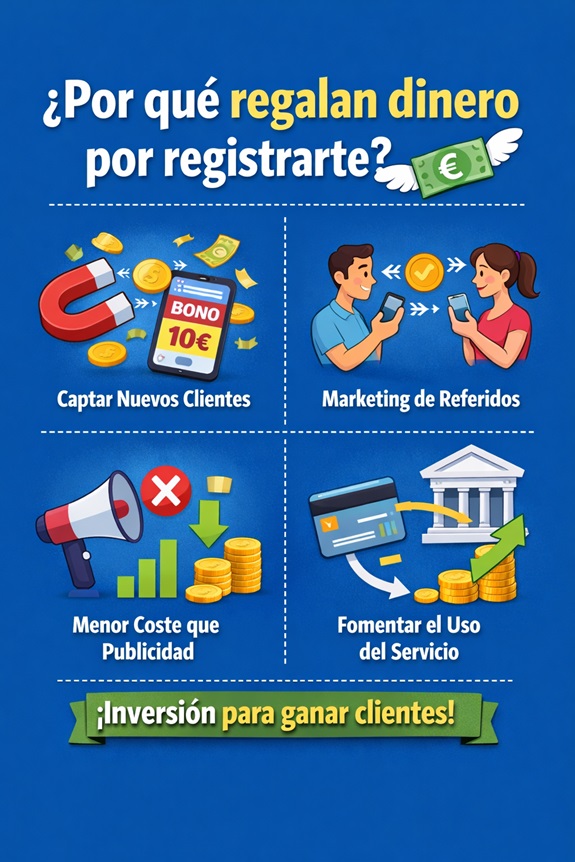 &iquest;Por qu&eacute; regalan dinero?