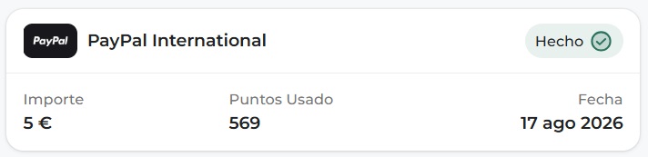 Pago de 5€ en Prime Opinion