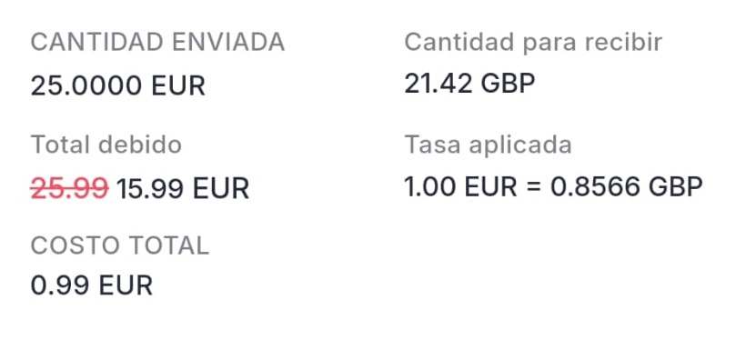 Retirando las 10 libras de la recompensa