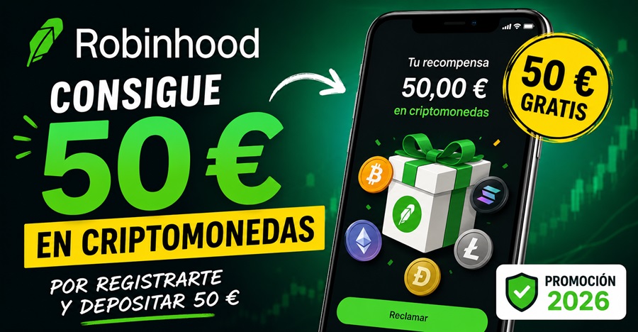 50 euros en Robinhood Crypto