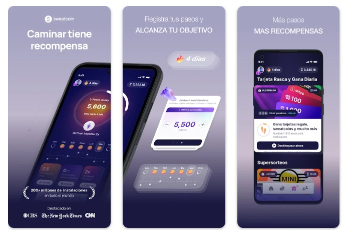 Sweatcoin app